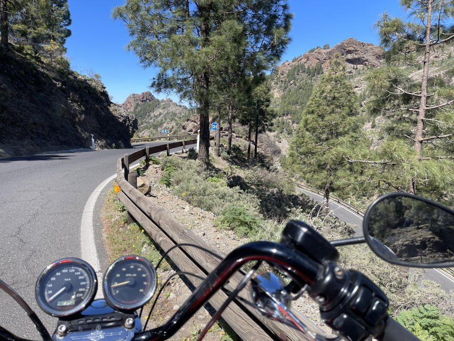 Motorradtour Gran Canaria