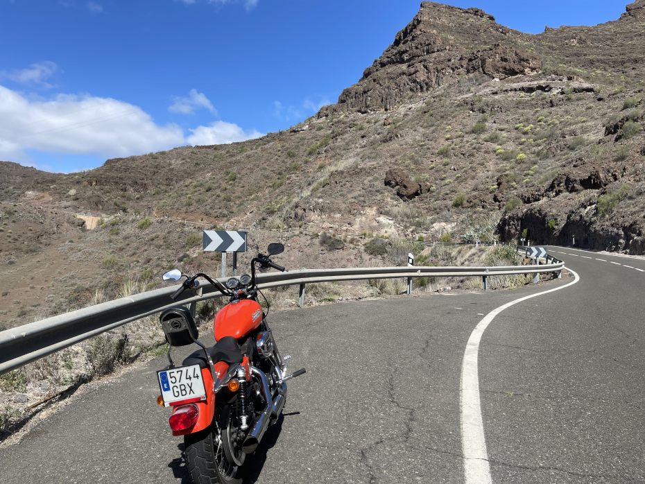 Motorradtour Gran Canaria