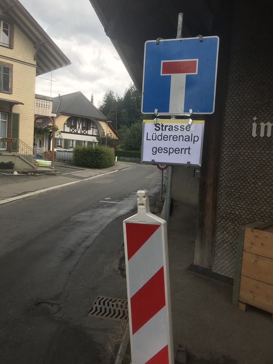 Schweizer Pässe Lüderenalp