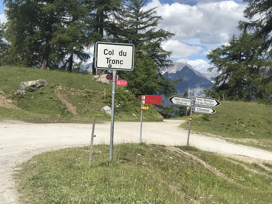 Schweizer Pässe Col du Tronc